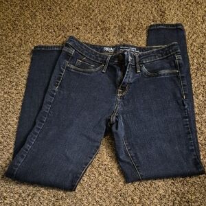 Mossimo Supply Co. Dark Indigo Skinny Jeans